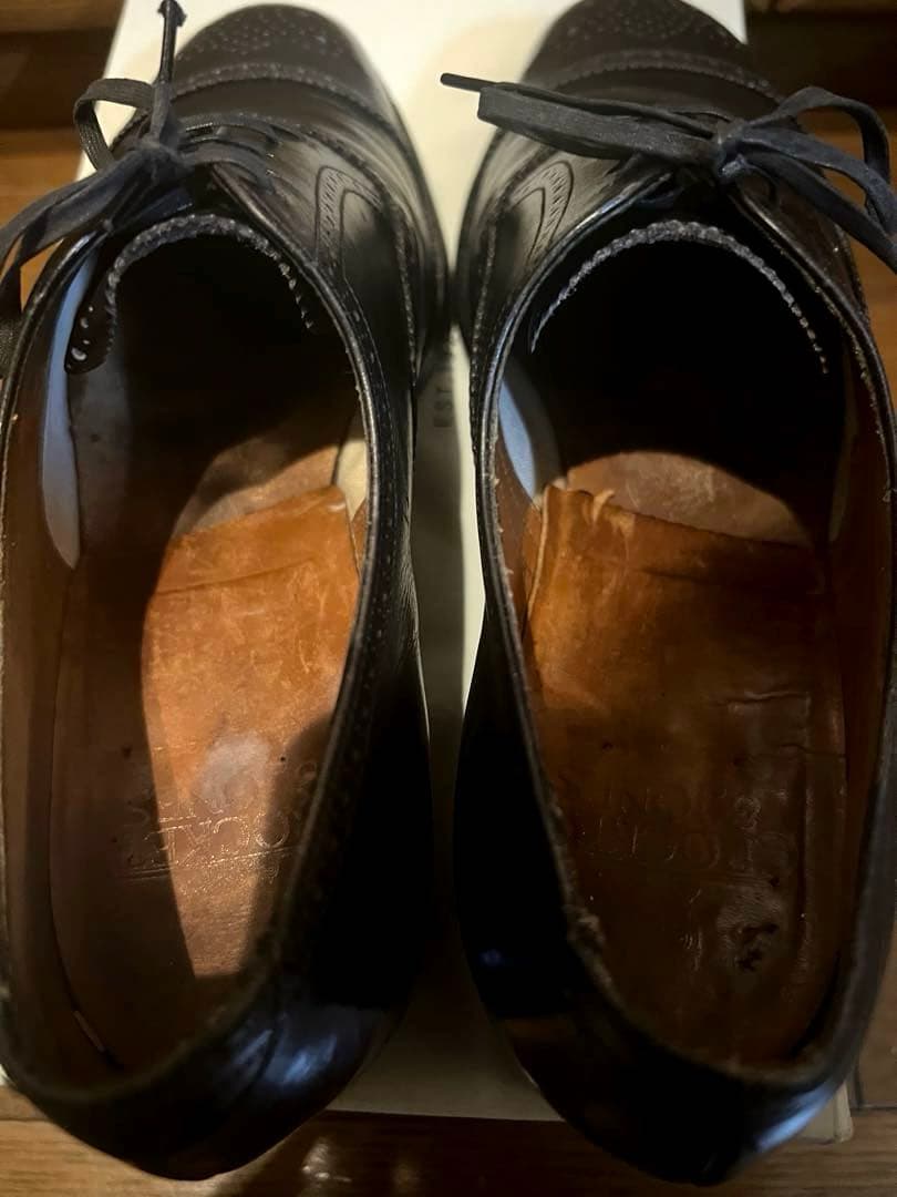 Crockett&Jones 7 1/2 ALDGATE セミブローグ