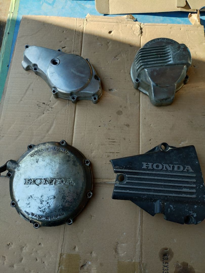 キ*ア様 CBX400F 55F HONDA エンジンカバー 4個セット