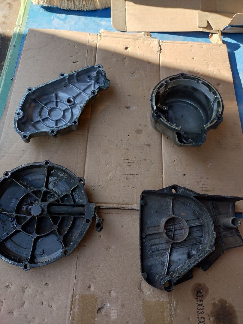 キ*ア様 CBX400F 55F HONDA エンジンカバー 4個セット