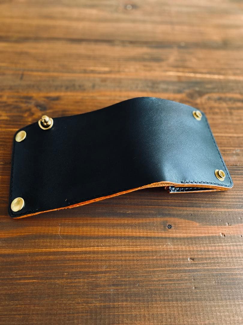 【栃木レザー】ショートトラッカーウォレットTS03-63