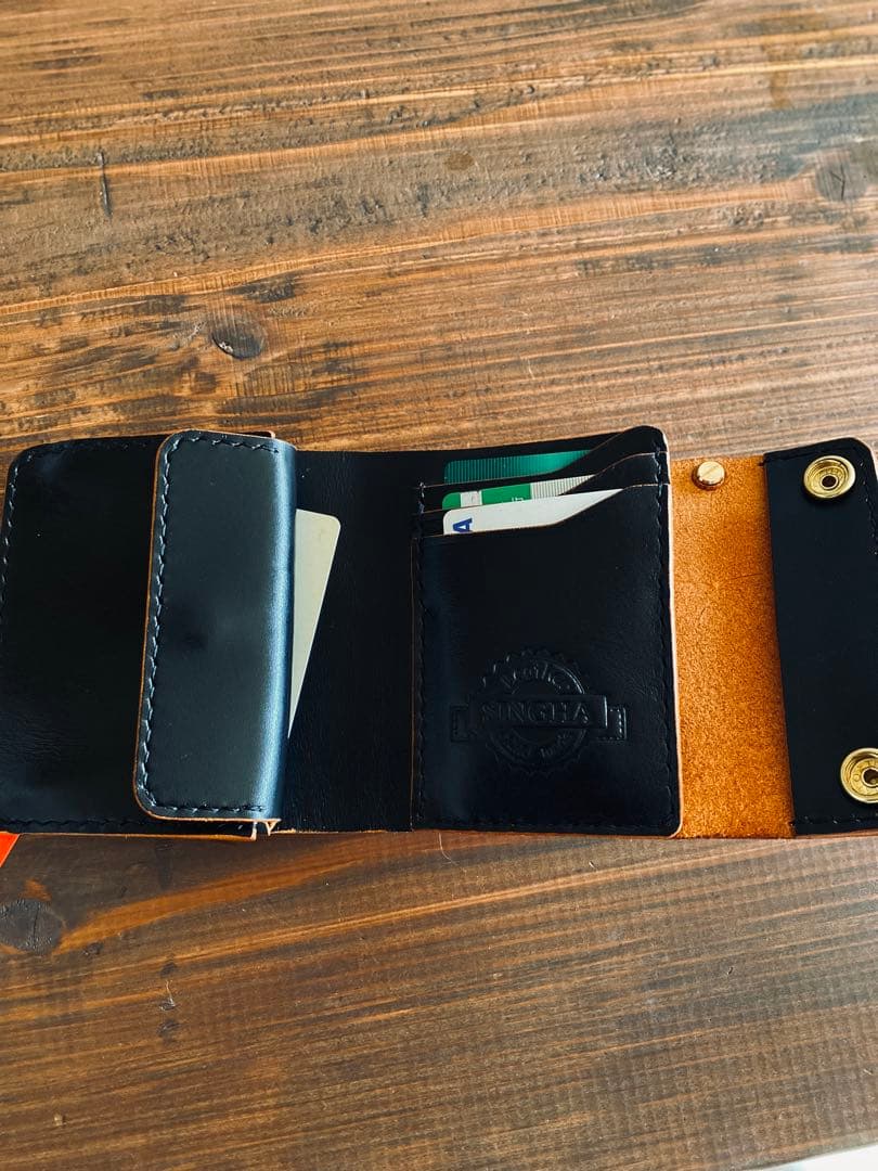 【栃木レザー】ショートトラッカーウォレットTS03-63