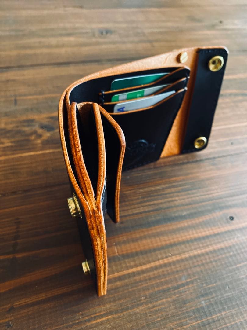 【栃木レザー】ショートトラッカーウォレットTS03-63