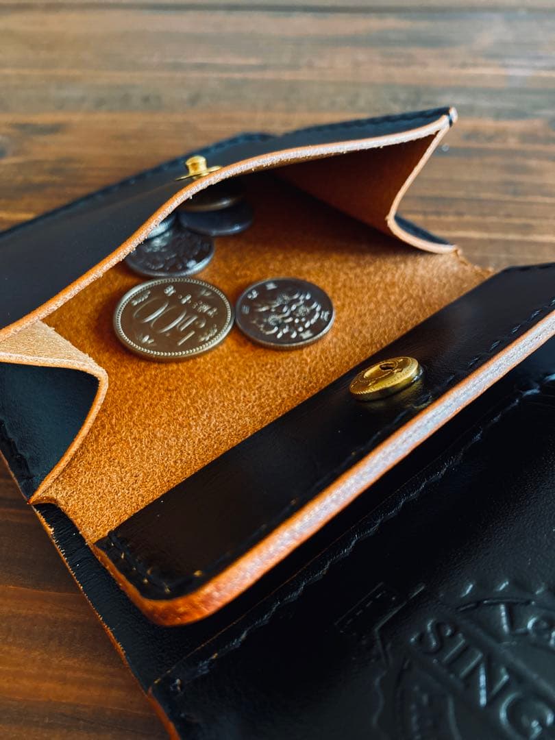 【栃木レザー】ショートトラッカーウォレットTS03-63