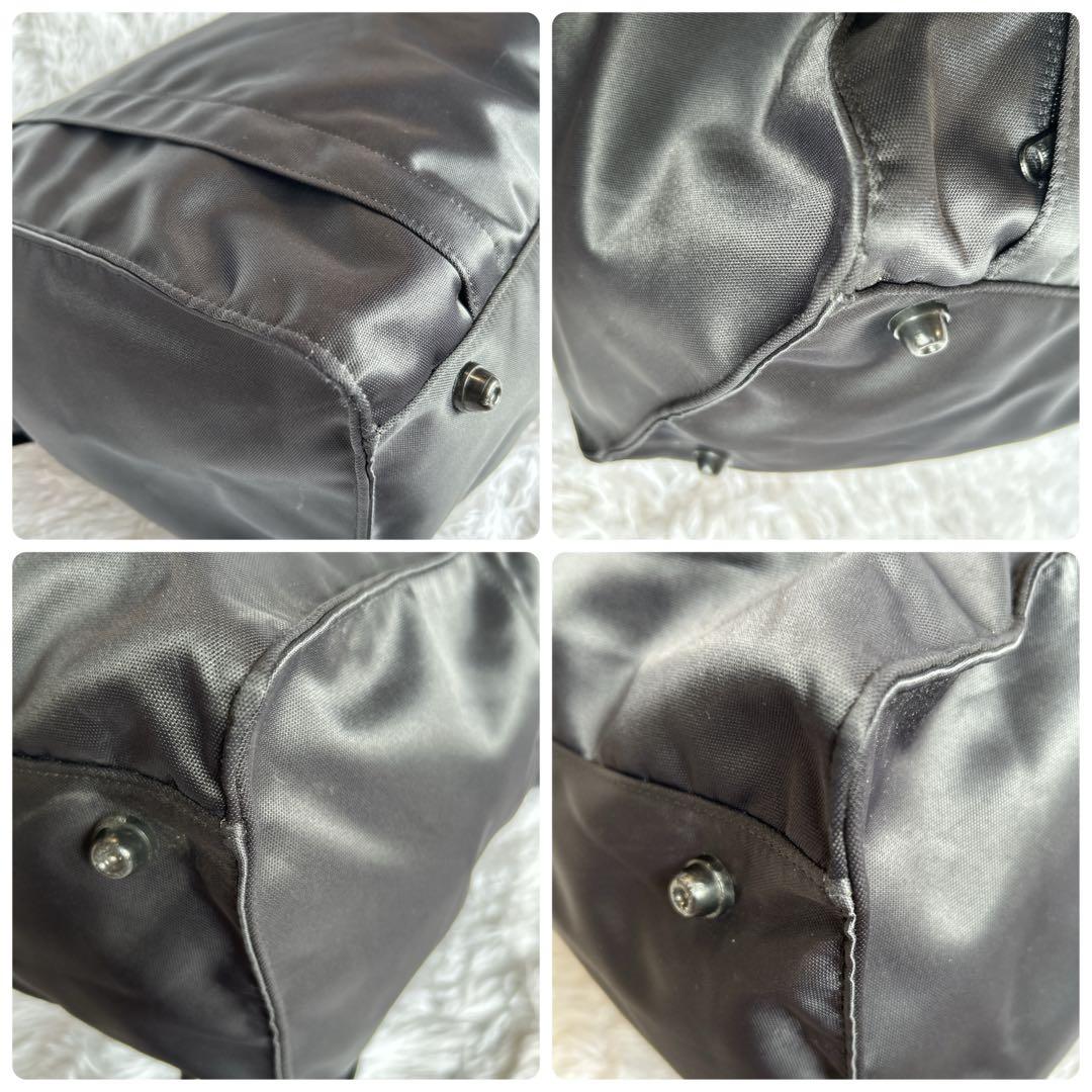 吉田カバン ボストンバッグ 黒 大容量 ナイロン 2way 南京錠 鍵付き レア