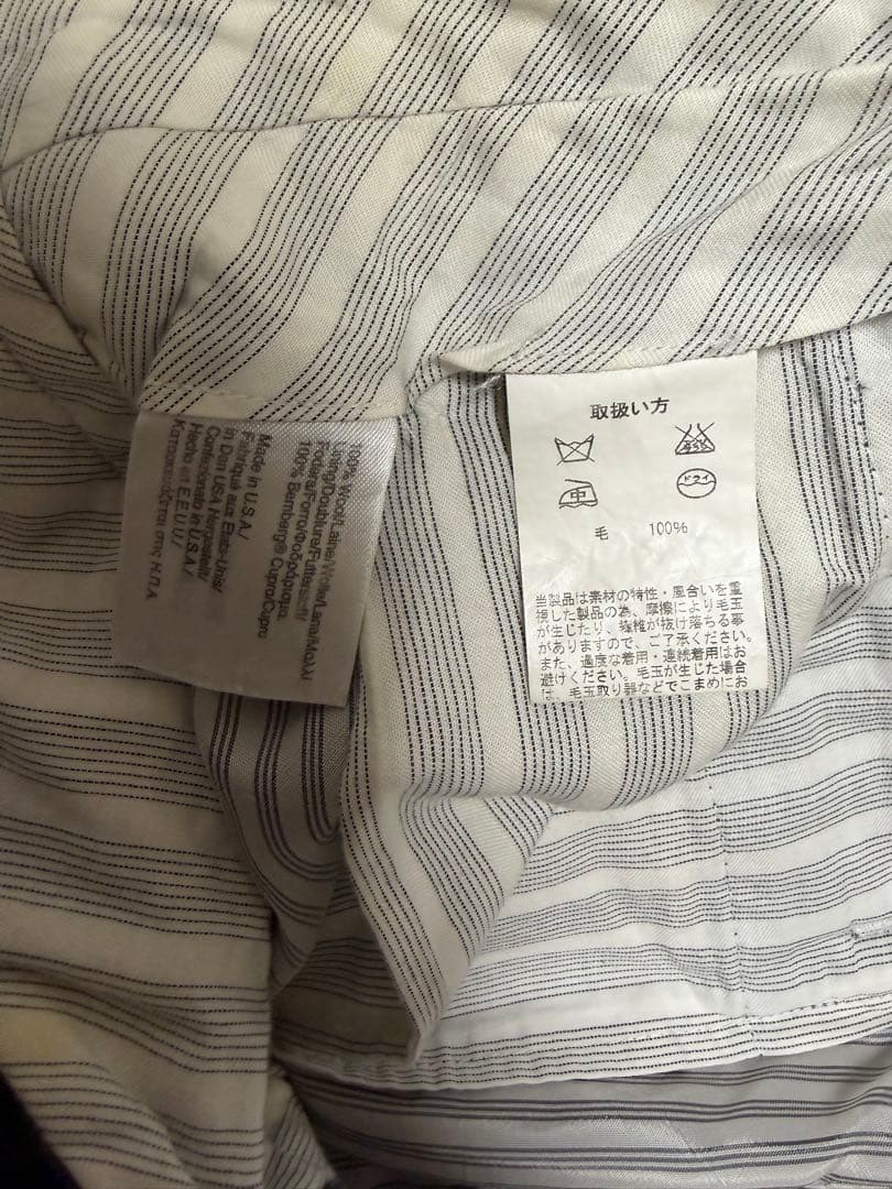 ブラックフリース　ブルックスブラザーズ　スラックス　パンツ