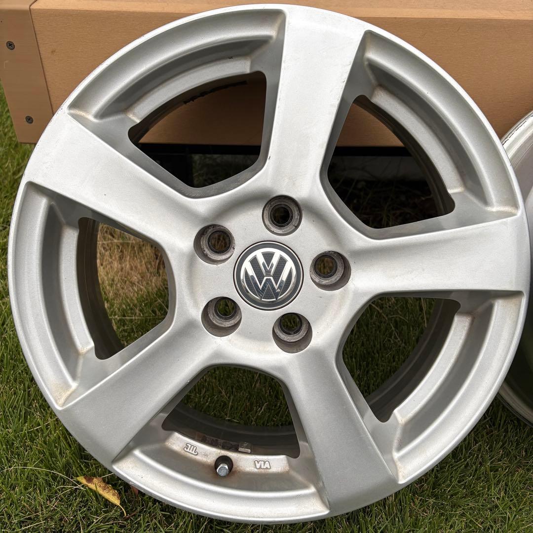 Volkswagen 15インチ 5スポークホイール 4本セット