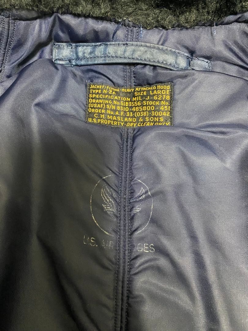 N-2A 50s L 実物　C.H.MASLAND & SONS