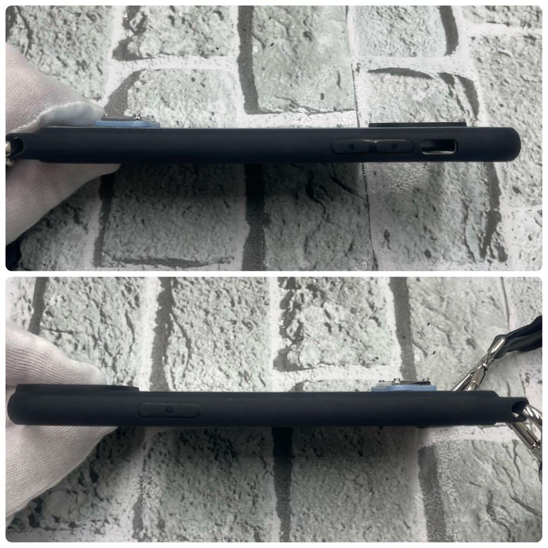 美品付属完備IC搭載✨プラダ iPhone14/15plus 三角 サフィアーノ