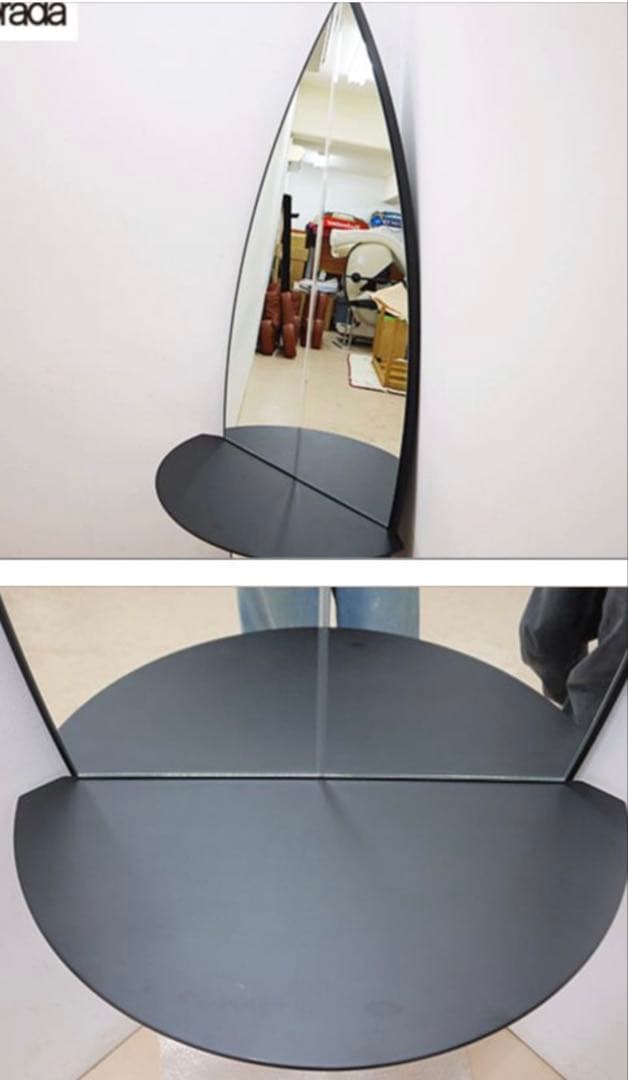 展示美品porada ポラダ アクタス サーフ2 ミラー定価20万　引き取り専用