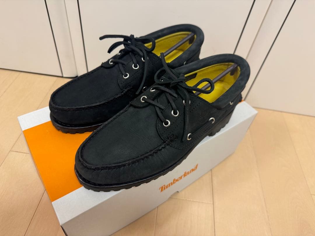 Timberland 3 eye Classic ブラック 7.5 25.5cm