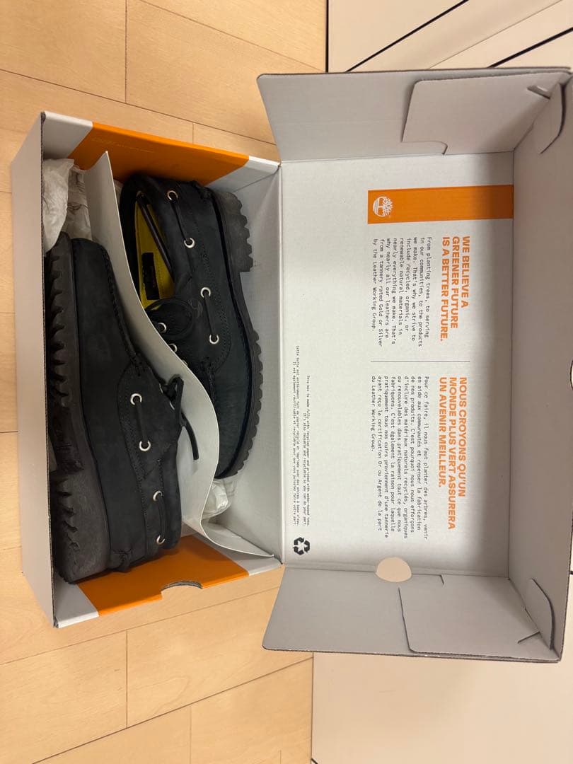 Timberland 3 eye Classic ブラック 7.5 25.5cm