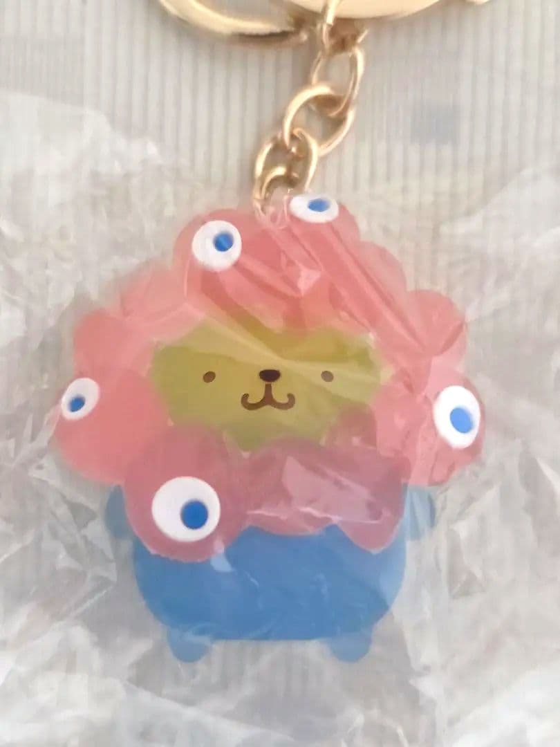 サンリオミャクミャクなりきりマスコットキーホルダークリアカラー全7種コンプリート