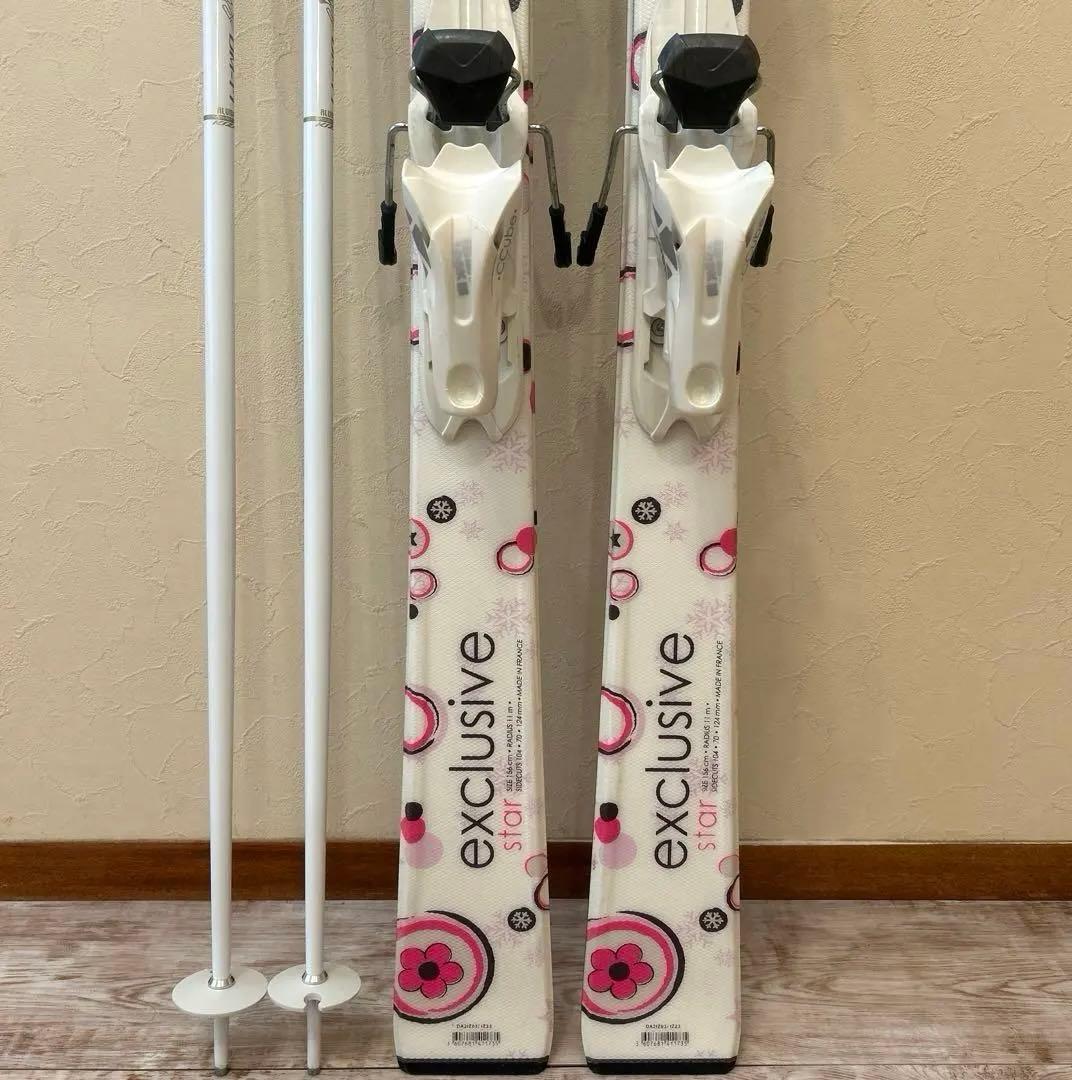 ◾️カービングスキーセット　板154㎝ ブーツ25㎝ 女性用　レディース用