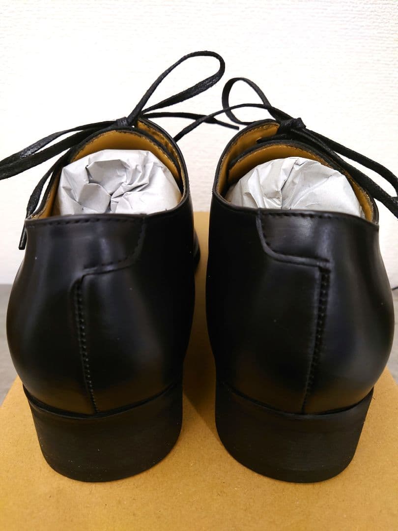 【新品】shiun COW LEATHER U-TIP DERBY サイズ39