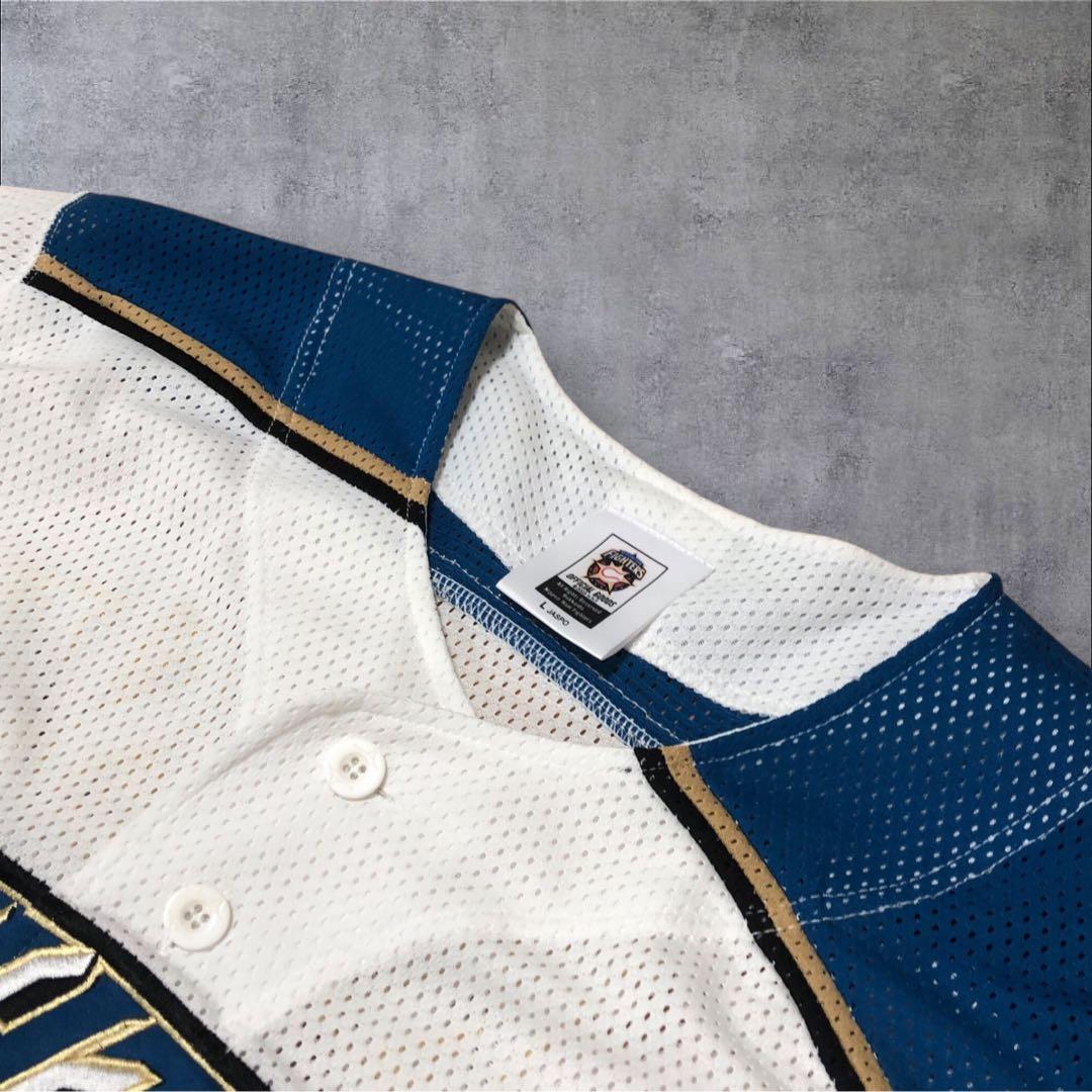 【希少】日本ハムファイターズ　ダルビッシュ有　ユニフォーム　ワッペン　刺繍　L