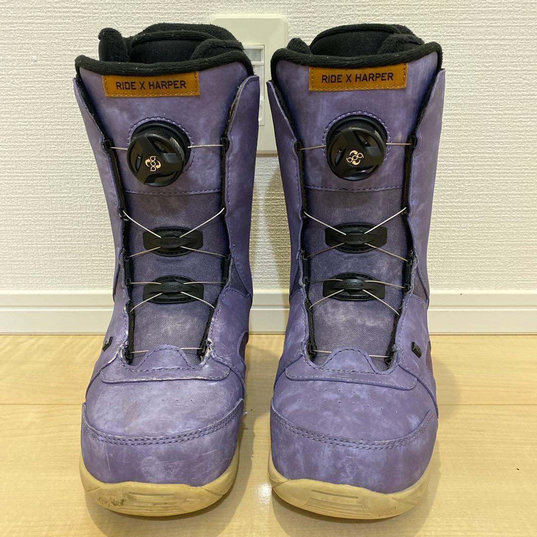 【超美品_即日発送】RIDE スノボブーツ　HARPER BOA　23.0cm