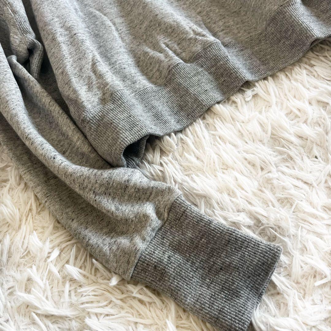 ウィム ガゼット 霜降り スゥエット クルーネックトレーナー プルオーバー