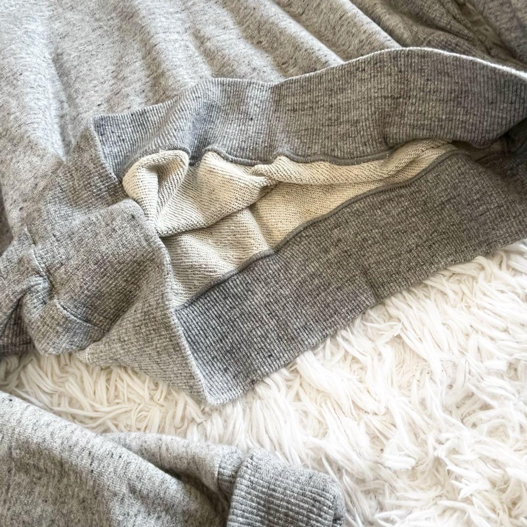 ウィム ガゼット 霜降り スゥエット クルーネックトレーナー プルオーバー