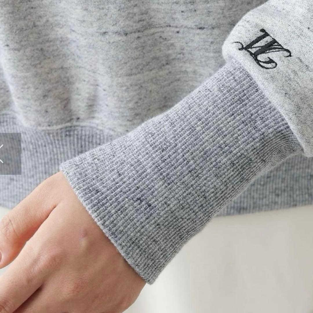 ウィム ガゼット 霜降り スゥエット クルーネックトレーナー プルオーバー