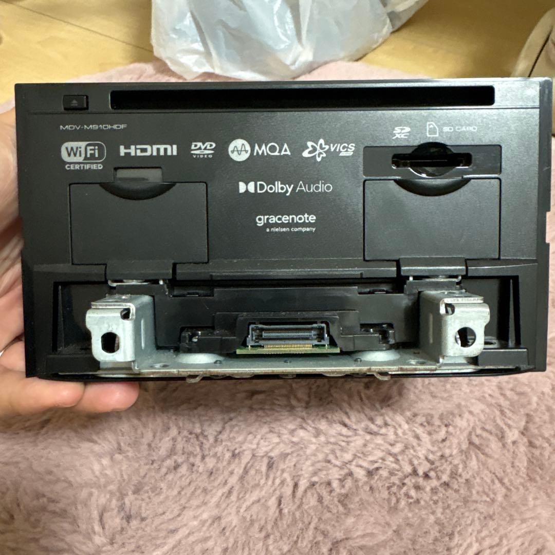 KENWOOD 大画面フローティング 9インチナビ MDV-M910HDF