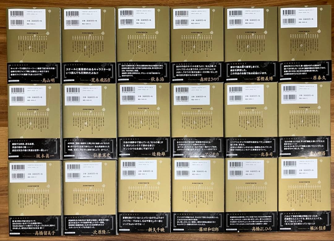 北斗の拳 新装版 初版帯付き 全18巻セット