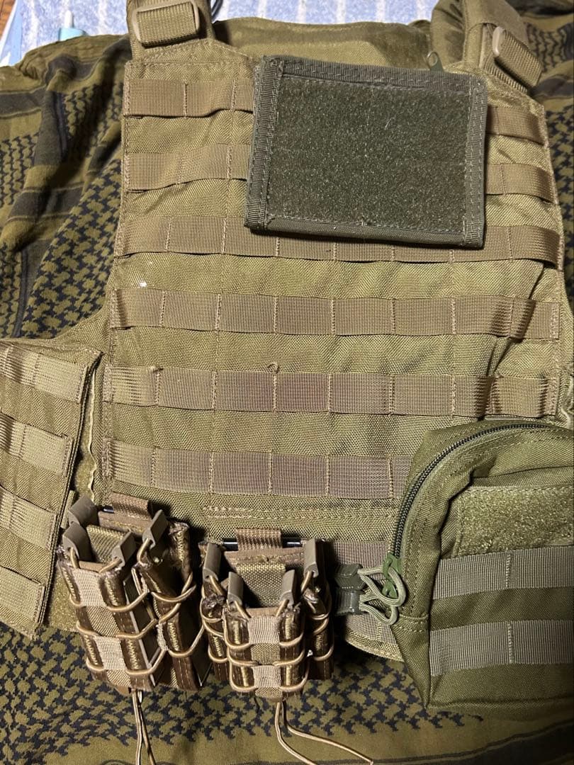 最後tactical assault gear TAG 初期型OD プレキャリ