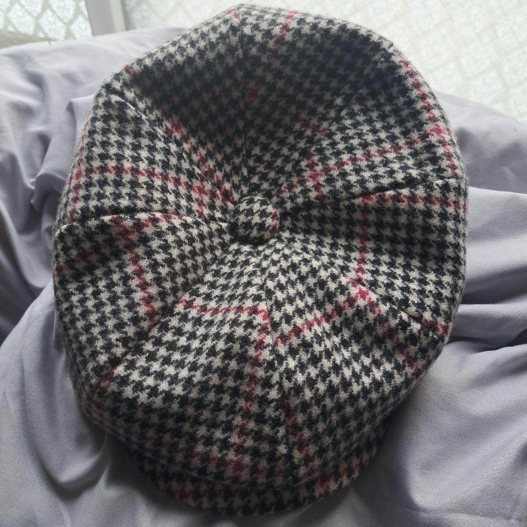 phenomenon 2011AW ウールチェックキャスケット