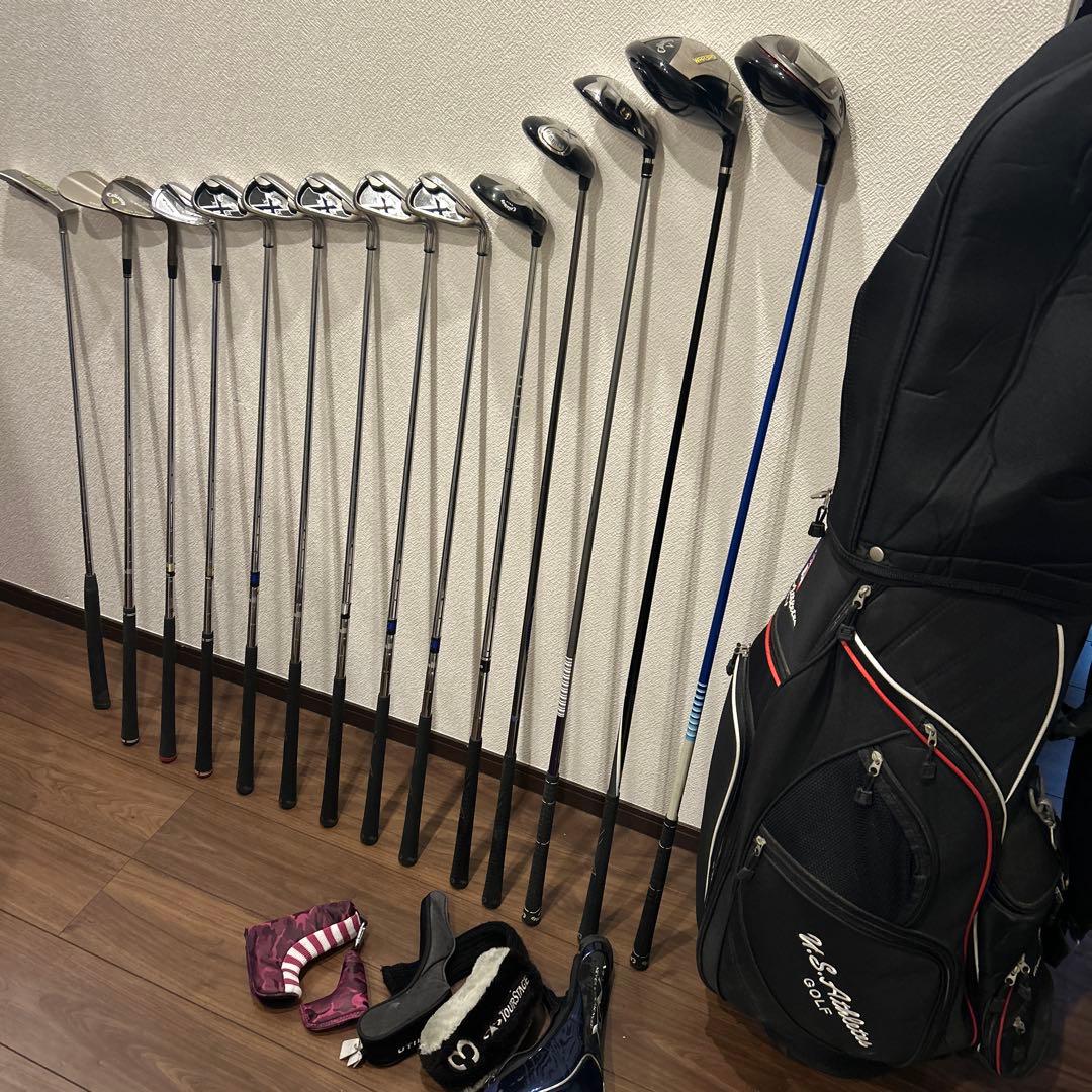 キャロウェイ他　メンズS 14本　右利き　ゴルフクラブセット