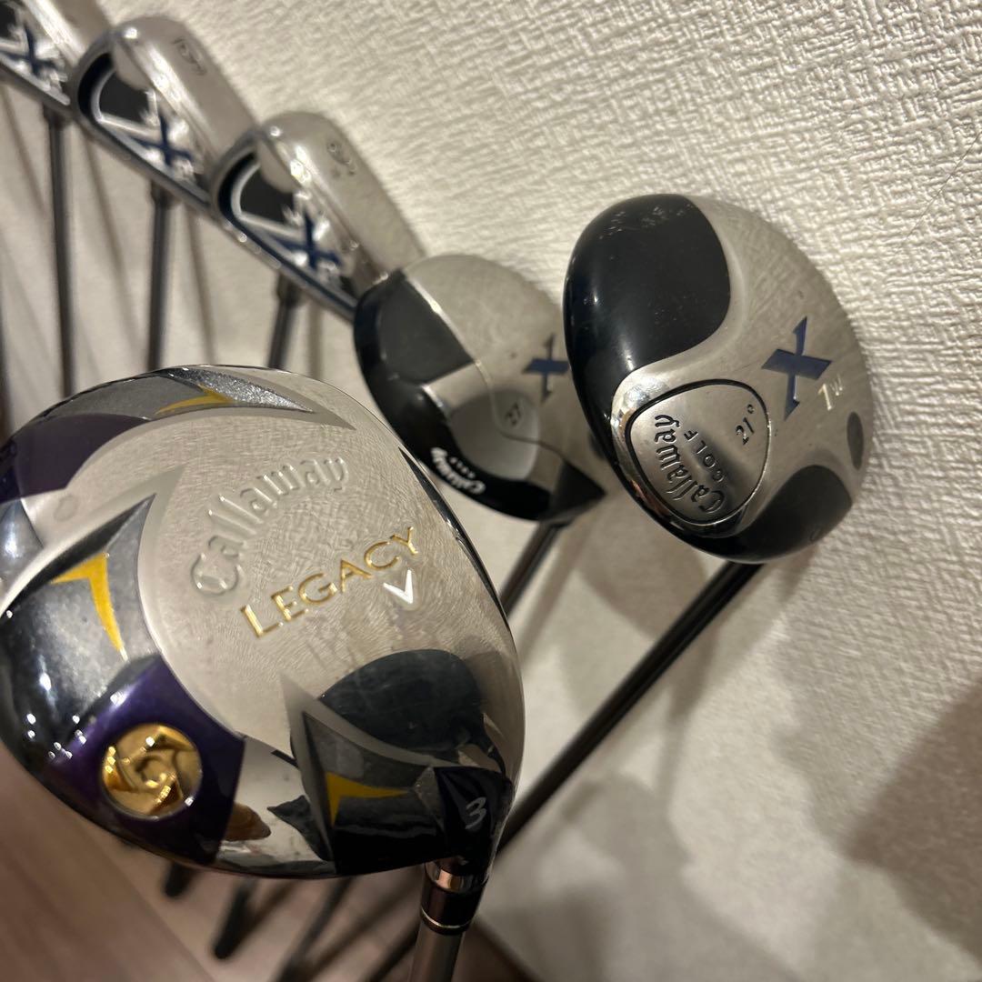 キャロウェイ他　メンズS 14本　右利き　ゴルフクラブセット