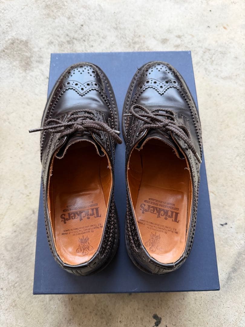 S*H様 Tricker's Morris Moccasin ブラウン 7