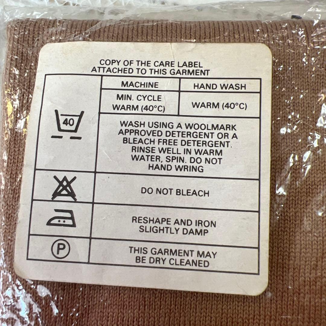 JOHN SMEDLEY ジョンスメドレー 襟付きニットウール 英国製 メンズ