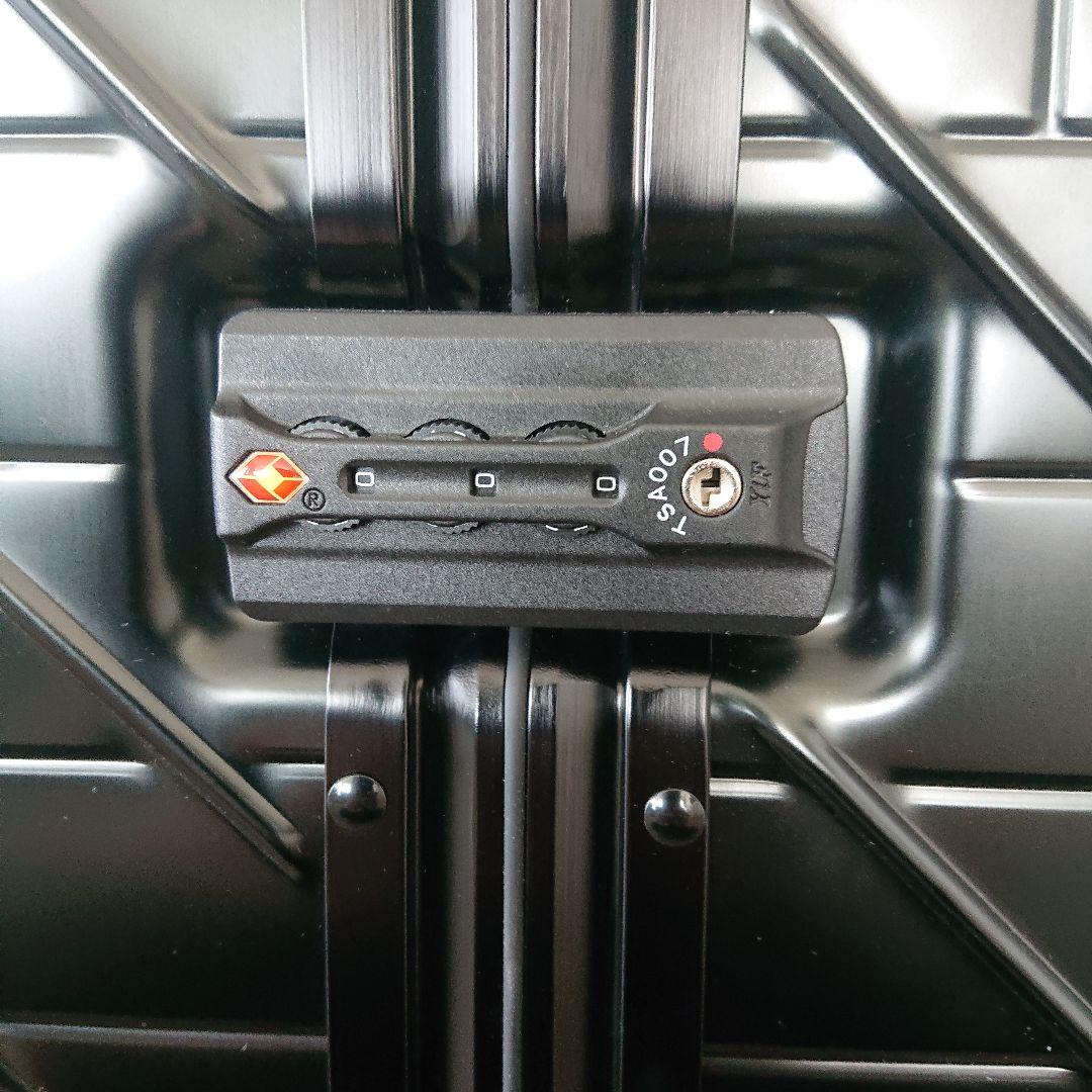 【エース様】KAMEO 高級アルミスーツケース 【新品・未使用】ブラック