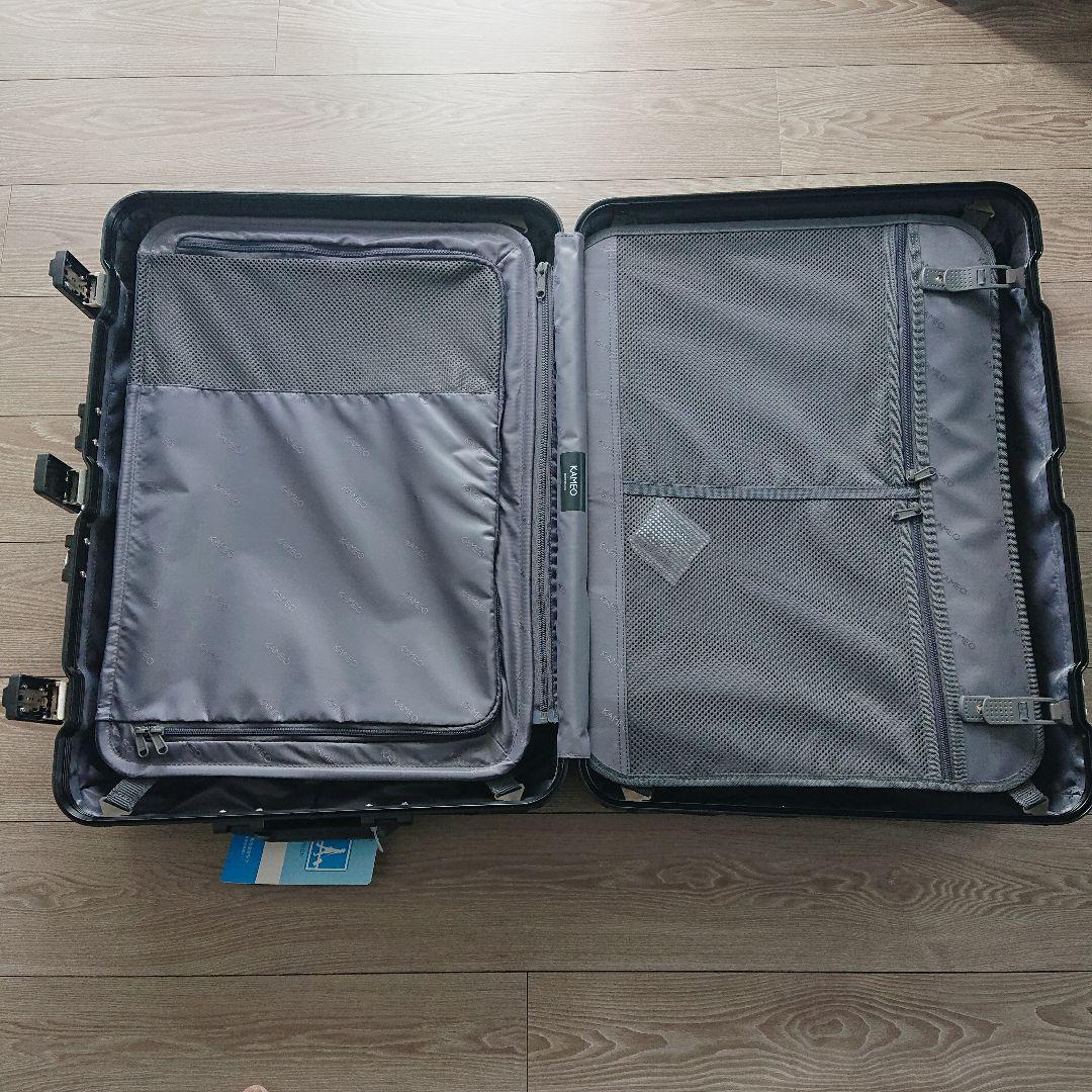 【エース様】KAMEO 高級アルミスーツケース 【新品・未使用】ブラック