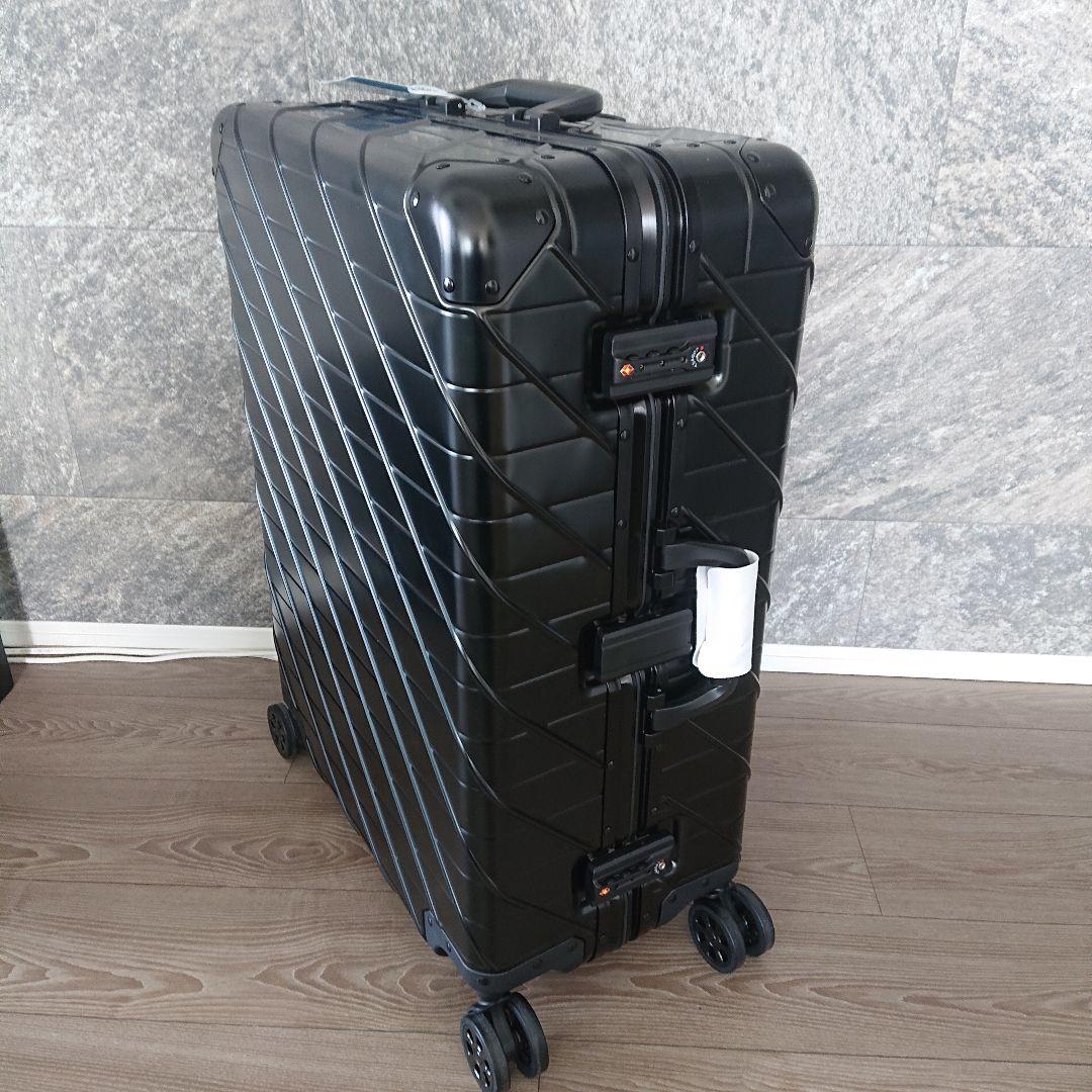 【エース様】KAMEO 高級アルミスーツケース 【新品・未使用】ブラック