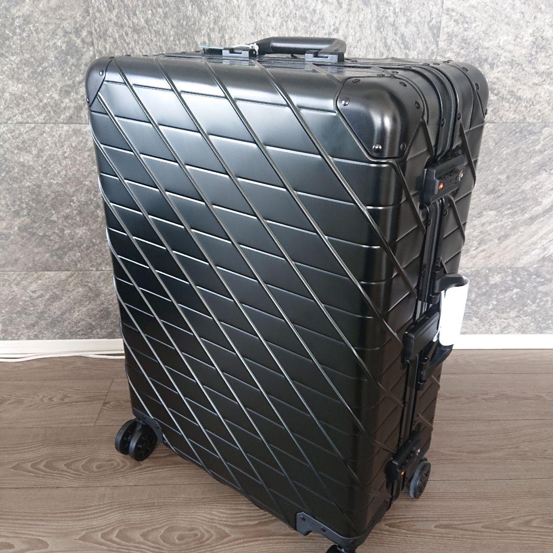 【エース様】KAMEO 高級アルミスーツケース 【新品・未使用】ブラック