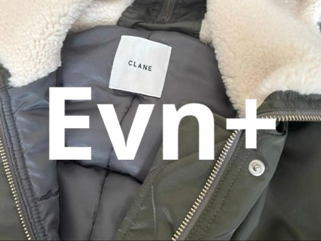 CLANE/クラネ BALLOON DESIGN HOODED N3B