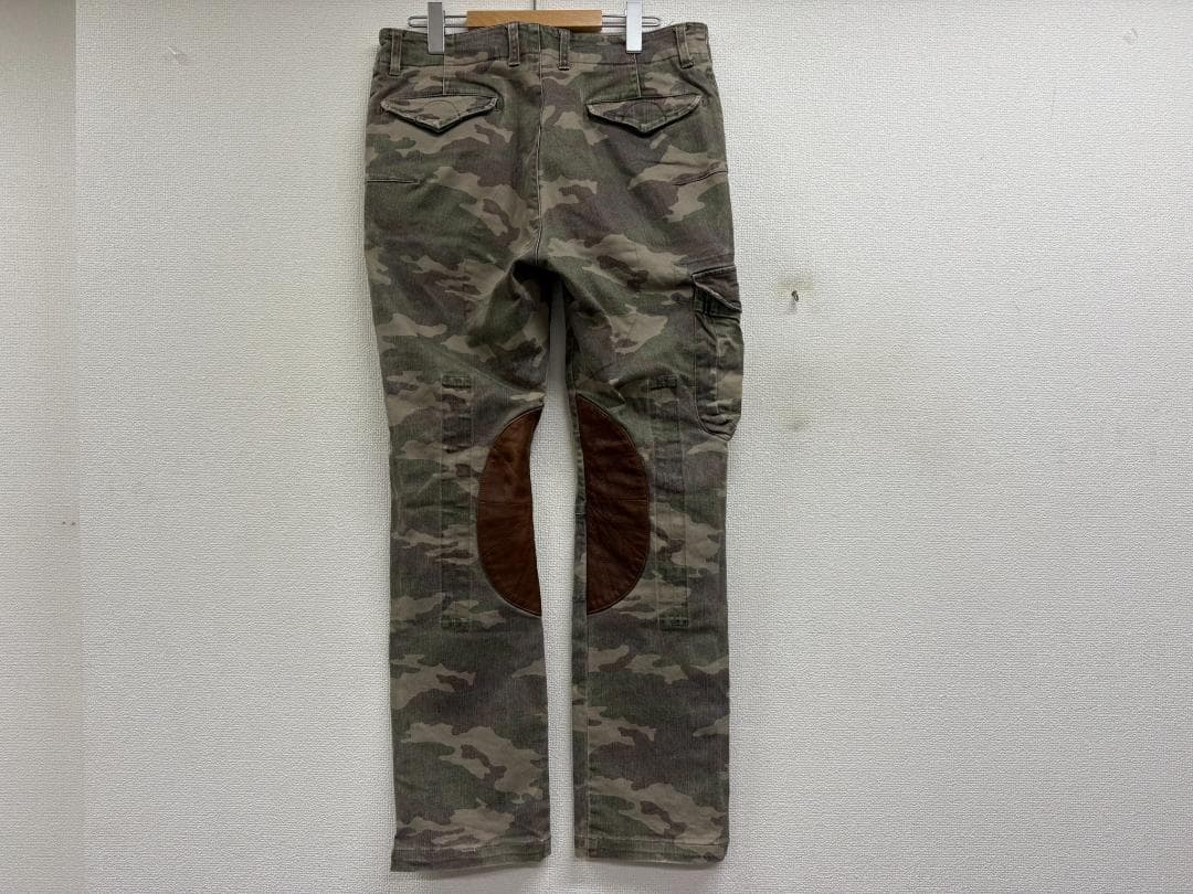 マックスフリッツMax Fritz迷彩ワンサイドカーゴパンツ★A25441