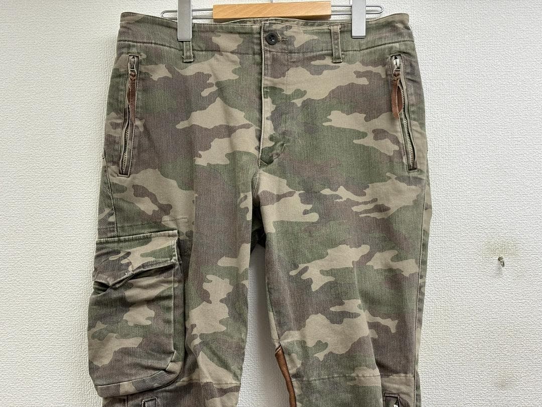 マックスフリッツMax Fritz迷彩ワンサイドカーゴパンツ★A25441