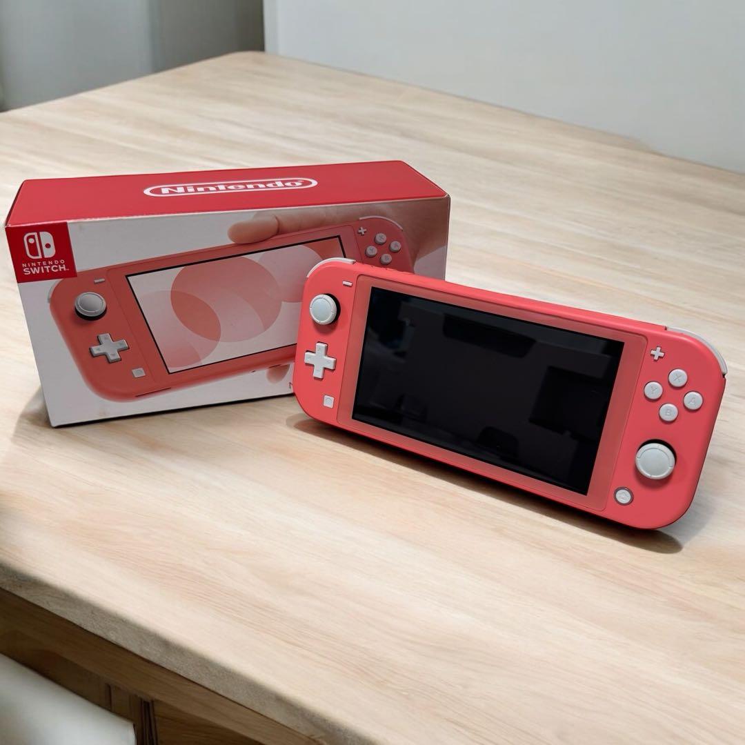 ジャンク品☆Nintendo Switch Lite コーラル