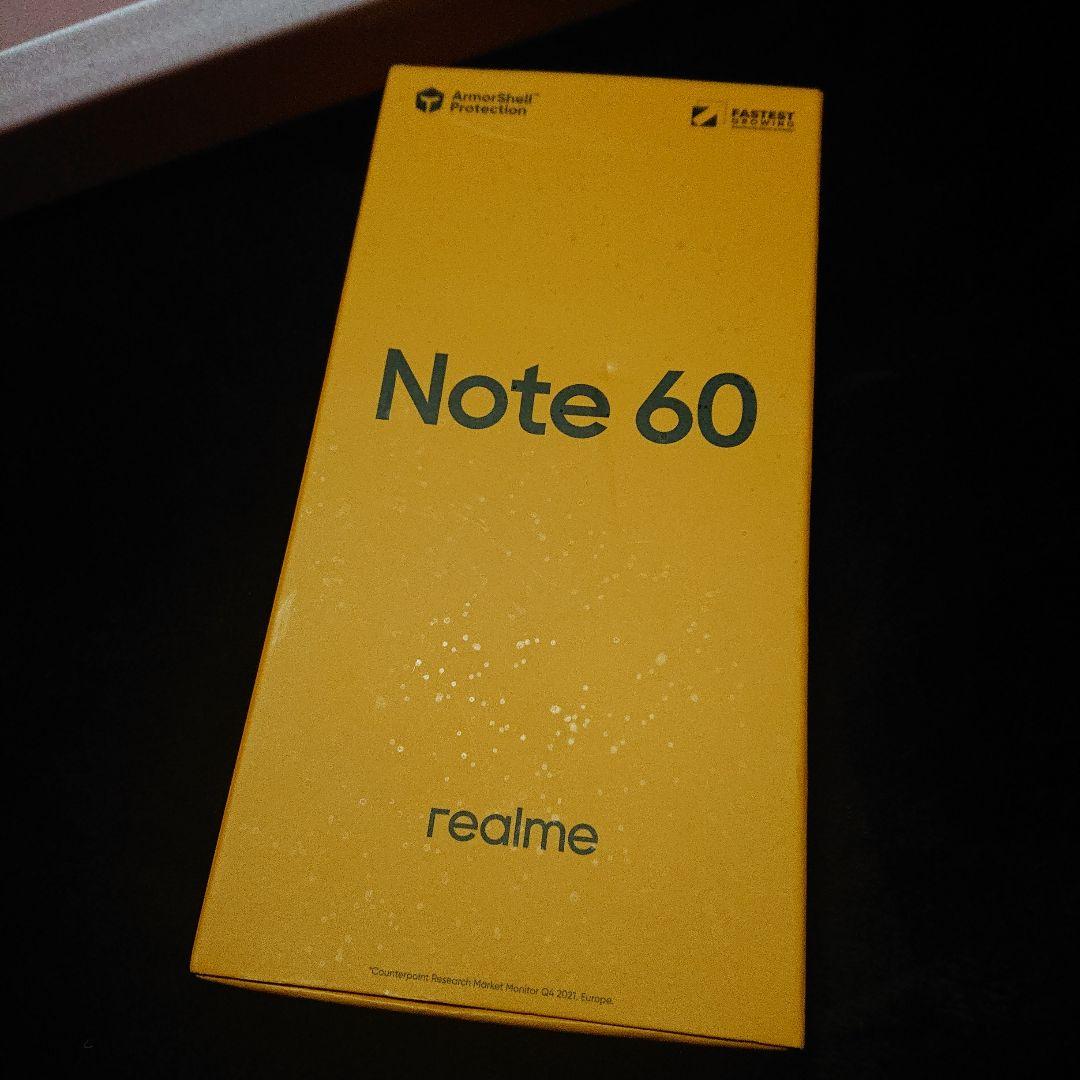 realme Note 60 SIMフリー 海外版 未開封