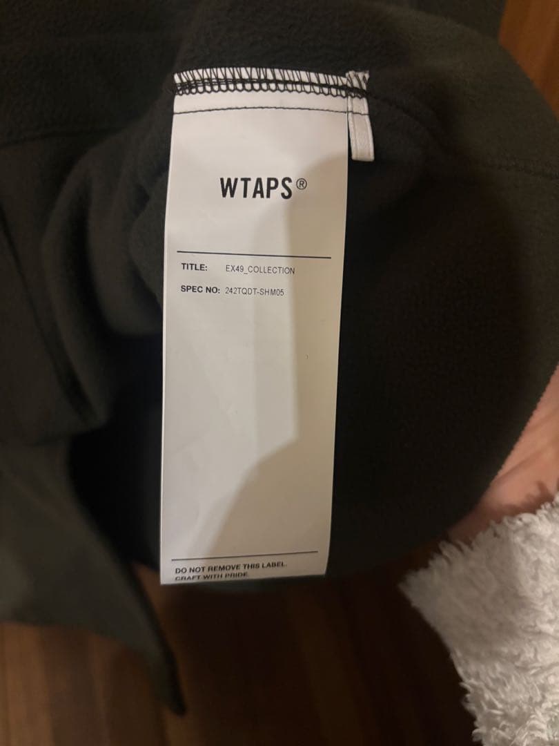 ジャケット・アウター WTAPS OBJ LS POLY FLEECE 242TQDT-SHM05