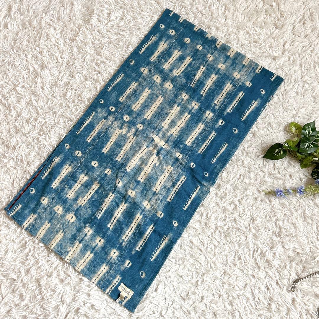 美品⁂レア⁂ラルフローレン⁂大判ストール　リバーシブル　染め柄　総柄　チェック