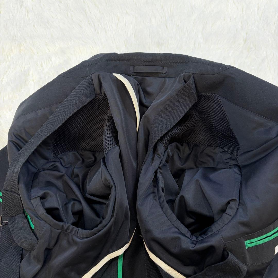 【美品】ヘルムートラング パイピング テーラードジャケット 日本製 黒 36