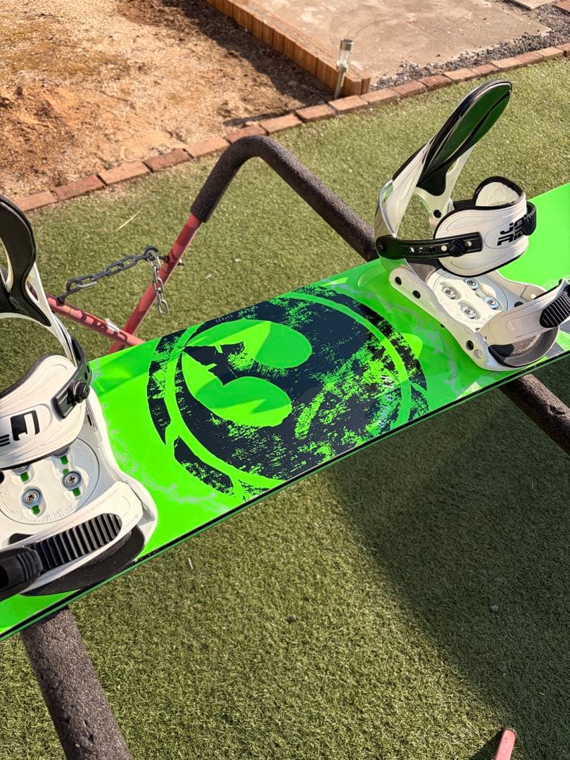 RICE28 RT9 TWIN スノーボード 155cm 初心者3点セット