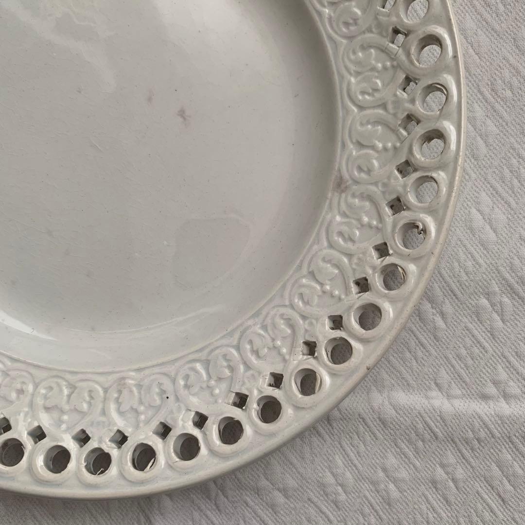 Creil et Montereau クレイユエモントロー パニエ 透かし彫り