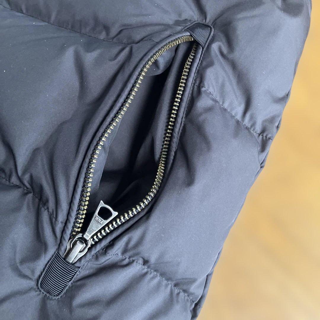 超美品　ナノユニバース　リモンタ　LIMONTA ダウンベスト　黒　M 38