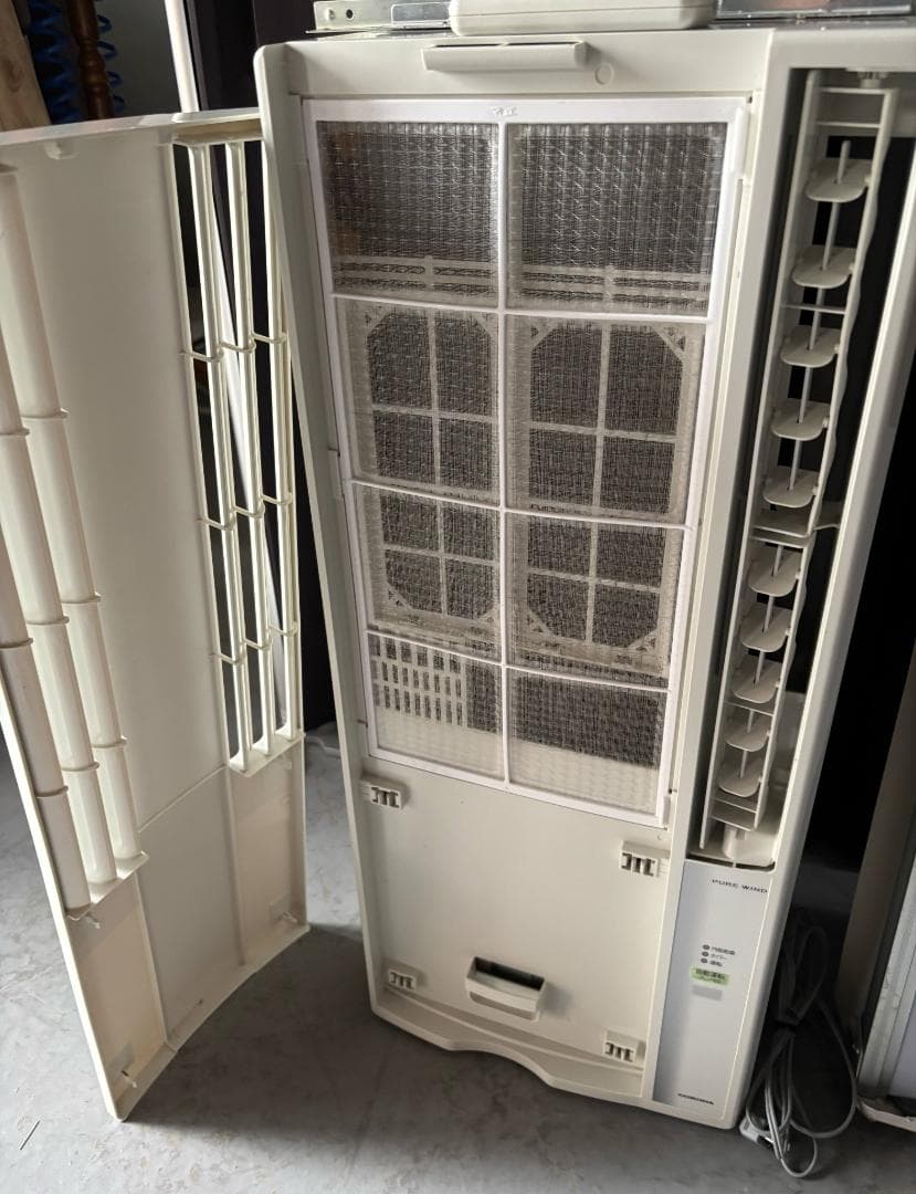 CORONA ウインドエアコン延長枠付き CW-1617 2017年製 Used