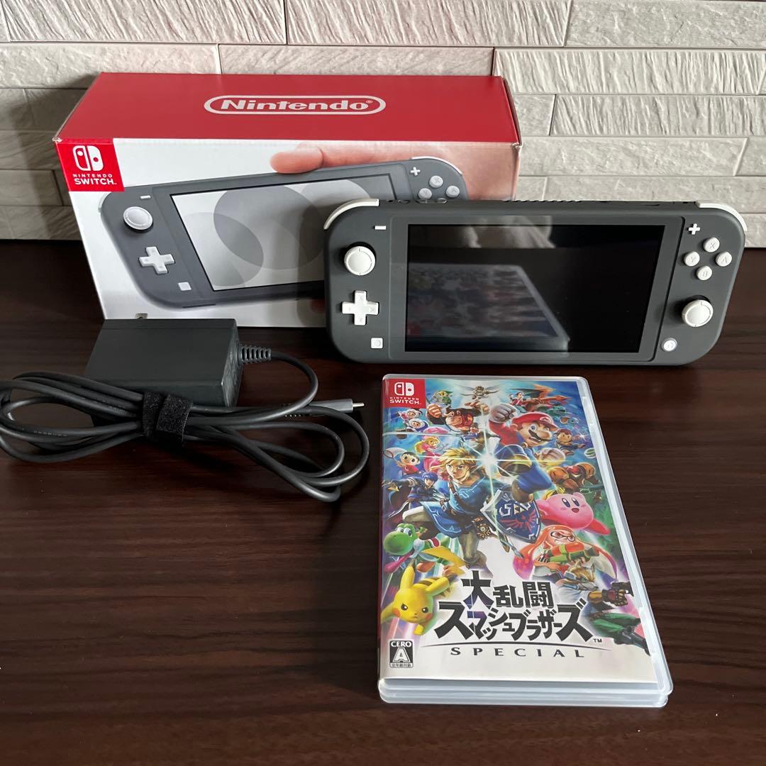 Nintendo Switch Lite &ソフト「大乱闘スマッシュブラザーズ」