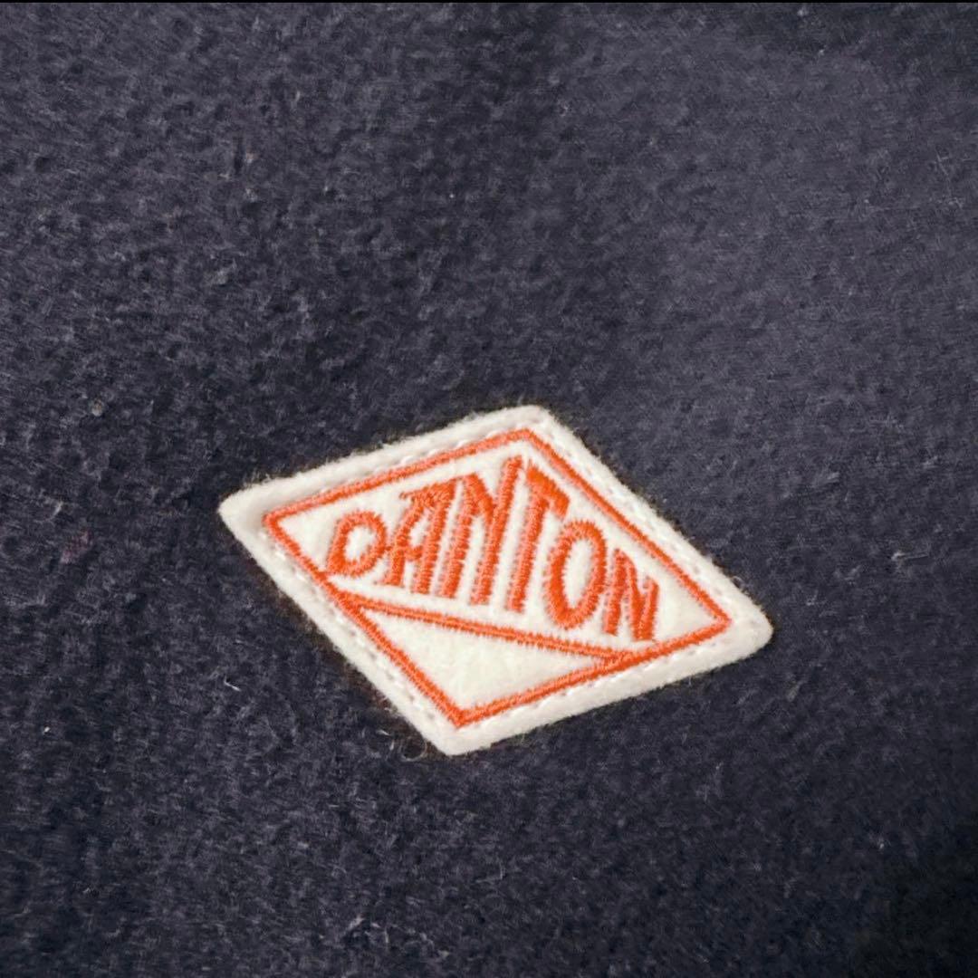 人気！ DANTON BEAMS 別注　ダウンベスト　ネイビー　2WAY