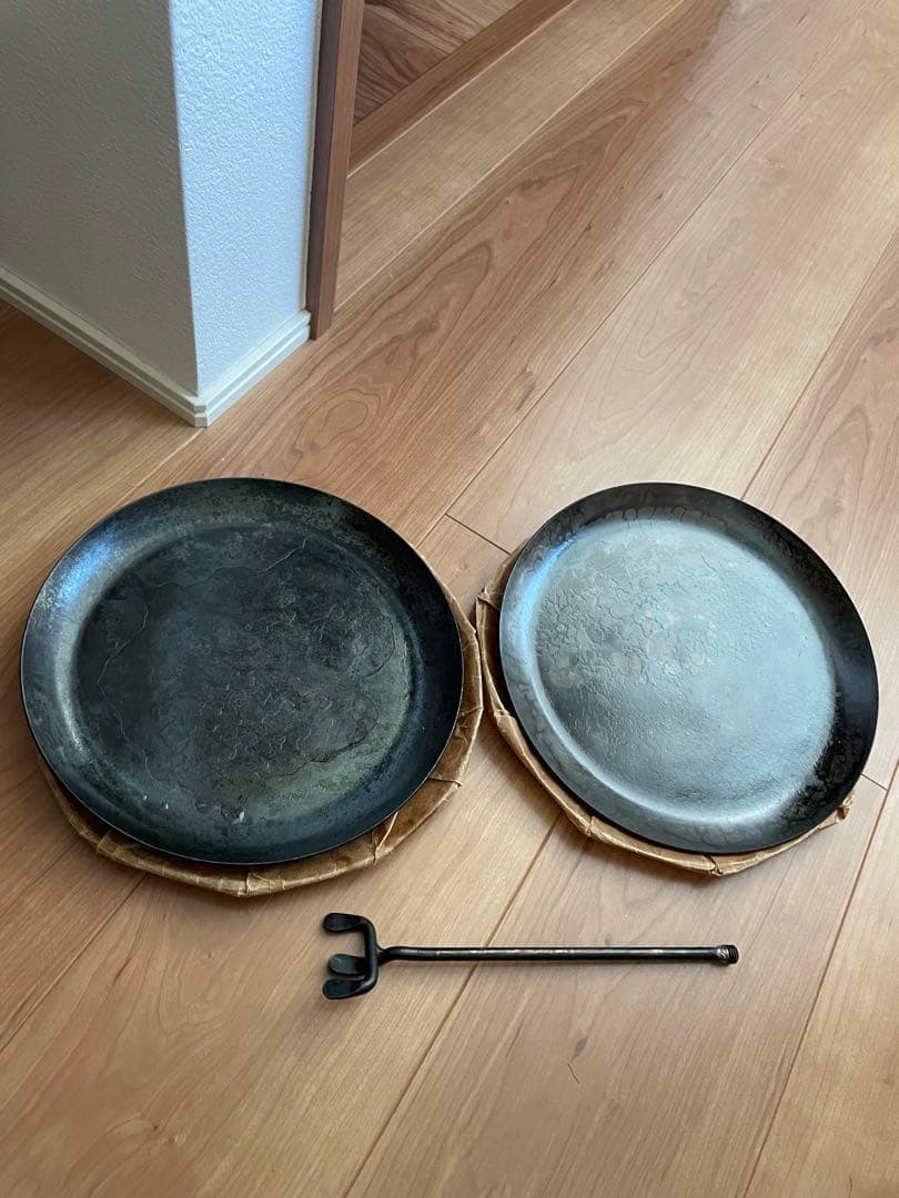 タキビズム 槙塚鉄工所 TAKIBISM フライパンディッシュ 中2枚 ハンドル